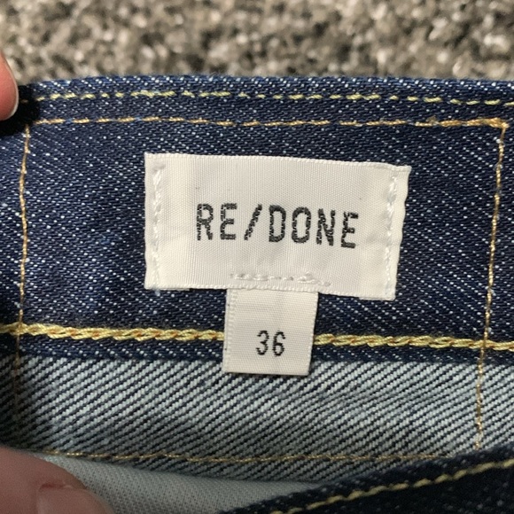 RE/DONE 60’s Dark Wash 36 - Picture 4 of 15